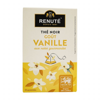 Lot 10x Thé noir à la vanille - Boîte 38g