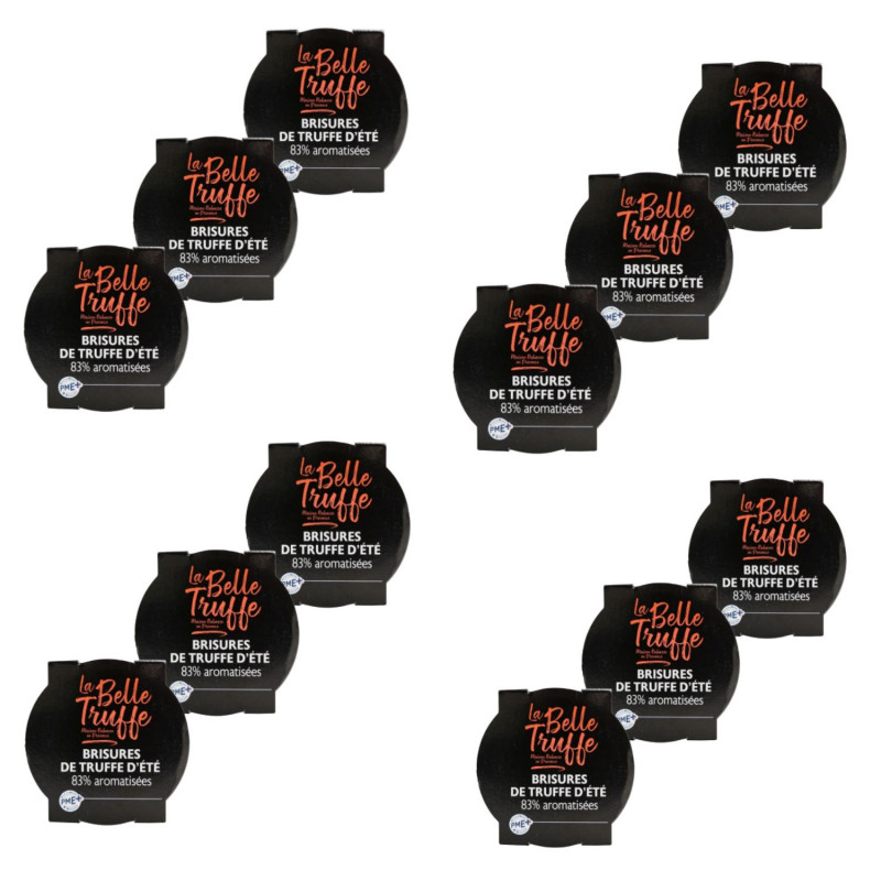 Lot 12x Brisures de truffe d'été - Pot 25g