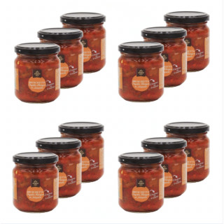 Lot 12x Bruschetta piquillo, mangue et Jalapeño - Pot 190g