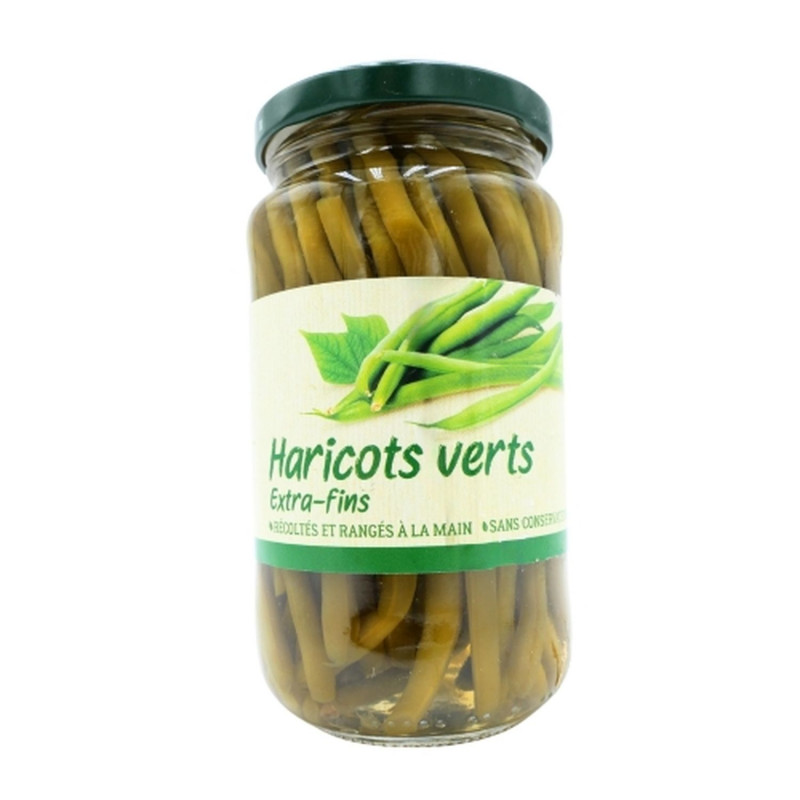 Haricots verts extra-fins - Bocal 330g