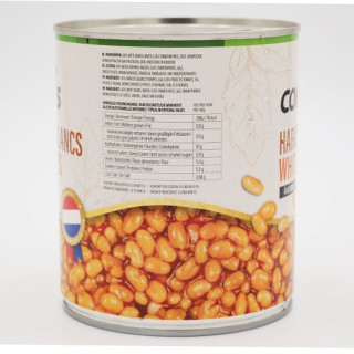 Lot 12x Haricots blancs à la tomate - Conserve 800g