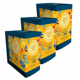 Lot 3x Thé Oolong caramel beurre salé - 20 sachets - Boîte 40g