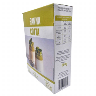 Préparation pour panna cotta - 2 paquets de 400g - Boîte 800g