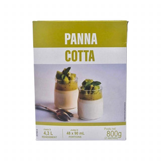 Lot 3x Préparation pour panna cotta - 2 paquets de 400g - Boîte 800g