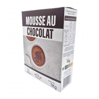 Lot 6x Préparation pour mousse au chocolat - Boîte 1kg