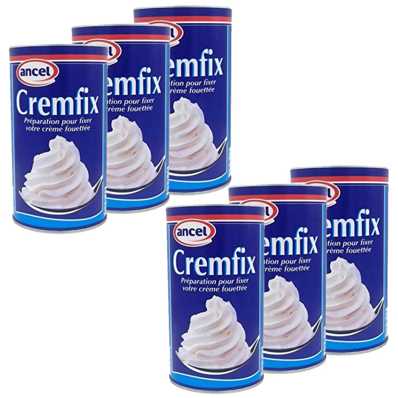 Lot 6x Cremfix - Boîte 750g