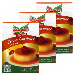 Lot 3x Préparation pour crème caramel - Halal - Boîte 80g