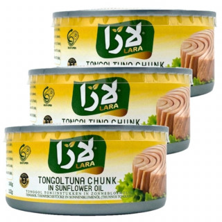 Lot 3x Thon à l'huile - Conserve 160g