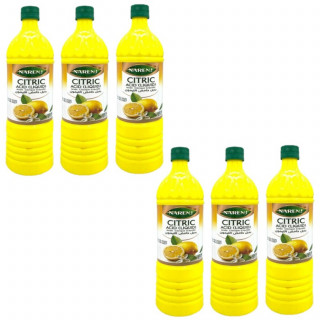 Lot 6x Jus de citron - Bouteille 1L