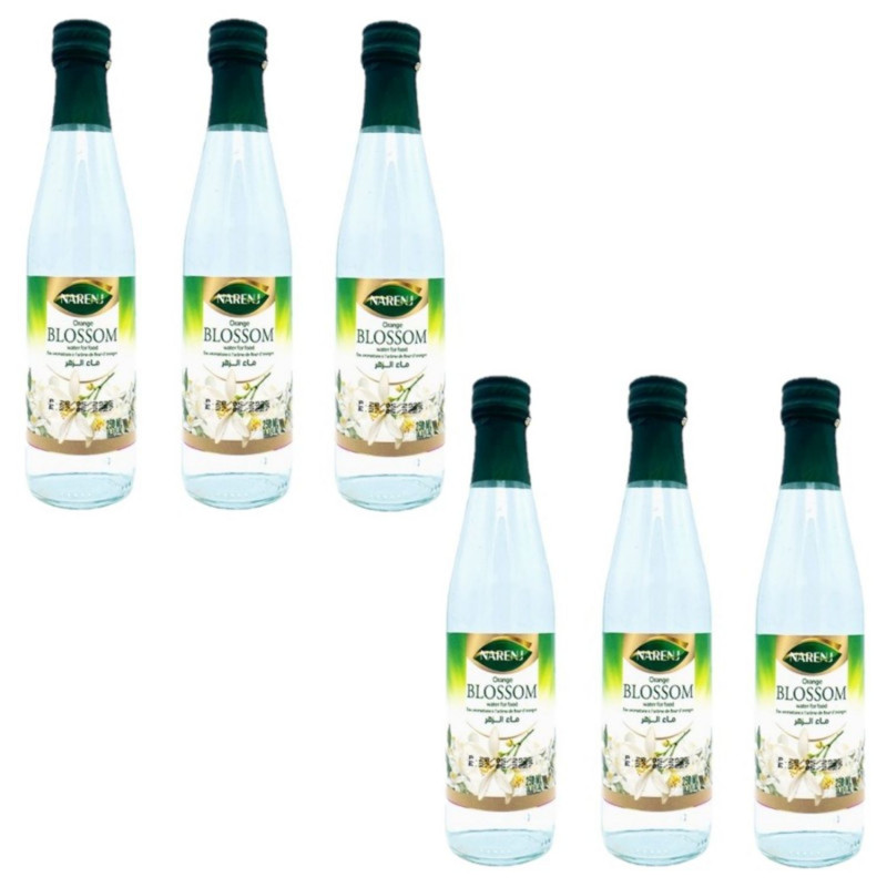 Lot 6x Eau de fleur d'oranger - Bouteille 250ml