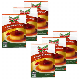 Lot 6x Préparation pour crème caramel - Halal - Boîte 80g