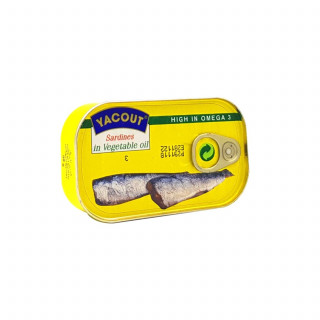 Lot 10x Sardines à l'huile - Conserve 125g