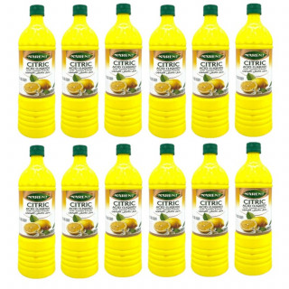 Lot 12x Jus de citron - Bouteille 1L