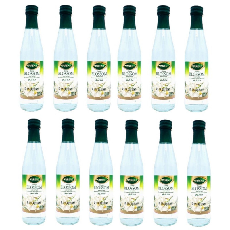 Lot 12x Eau de fleur d'oranger - Bouteille 250ml