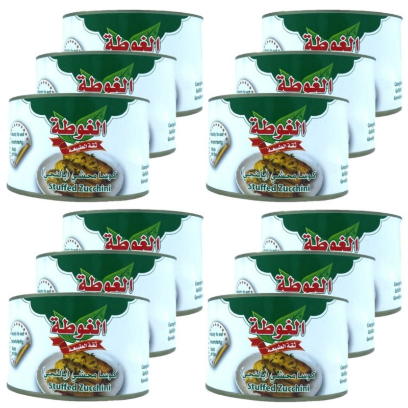 Lot 12x Courgettes farcies - Conserve 400g