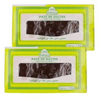 Lot 2x Pâte de dattes - Boîte 1kg