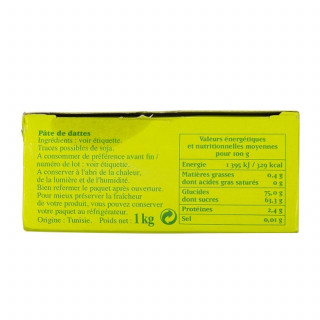 Lot 2x Pâte de dattes - Boîte 1kg