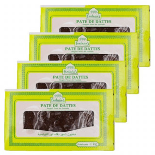 Lot 4x Pâte de dattes - Boîte 1kg