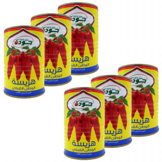 Lot 6x Harissa - Conserve 380g