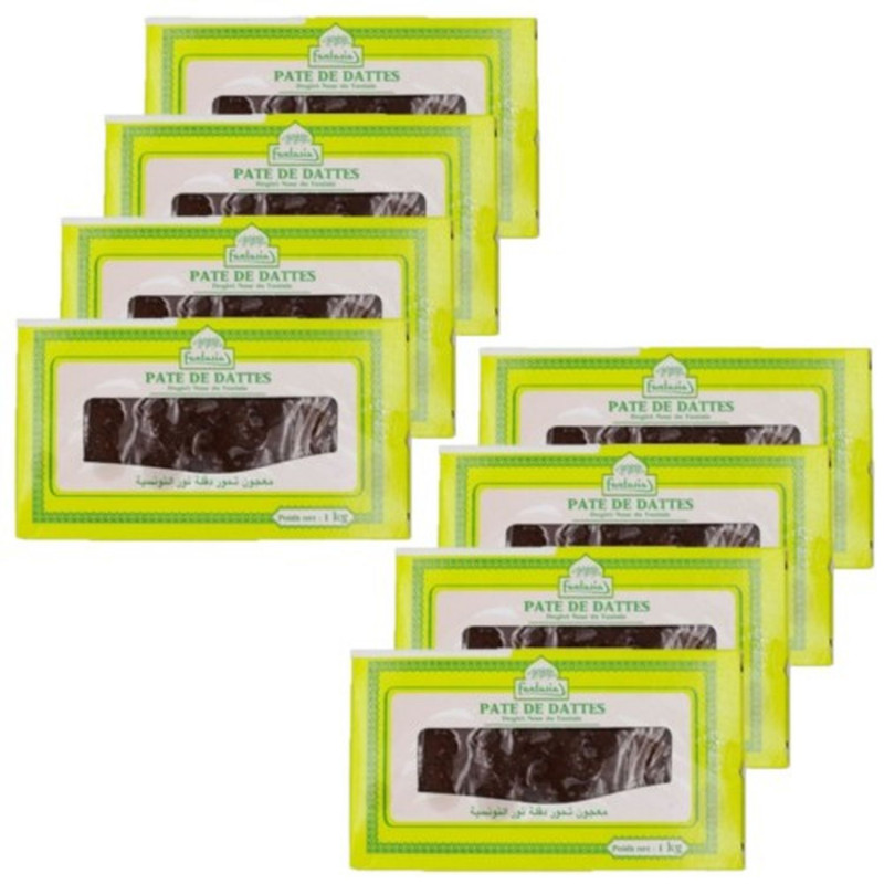 Lot 8x Pâte de dattes - Boîte 1kg