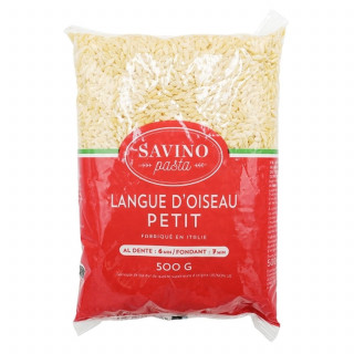 Lot 20x Pâtes langue d'oiseau petit n°75 - Paquet 500g