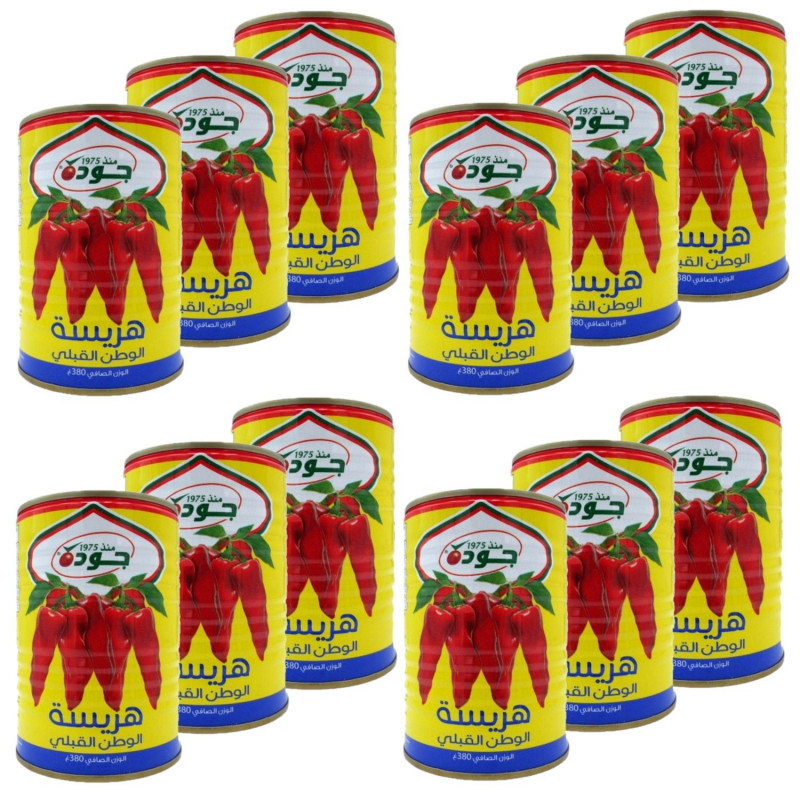 Lot 12x Harissa - Conserve 380g