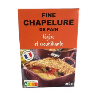 Lot 6x Fine chapelure de pain - Boîte 250g