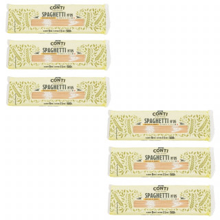 Lot 6x Pâtes italiennes Spaghetti n°05 - Paquet 500g