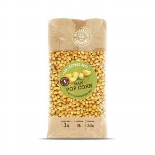 Lot 8x Maïs popcorn France - Paquet 1kg