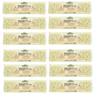 Lot 12x Pâtes italiennes Spaghetti n°05 - Paquet 500g
