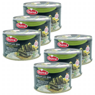 Lot 6x Feuilles de vigne farcies au riz - Conserve 400g