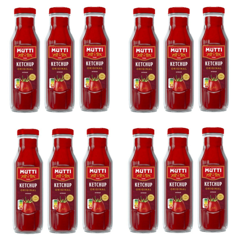 Lot 12x Ketchup intense - Bouteille 300g
