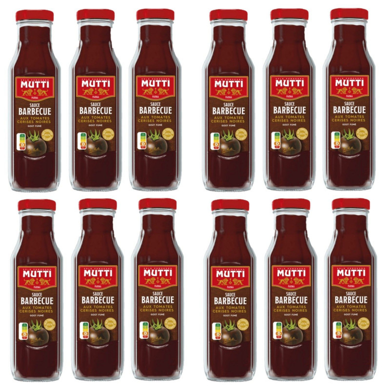 Lot 12x Sauce barbecue - Bouteille 300g