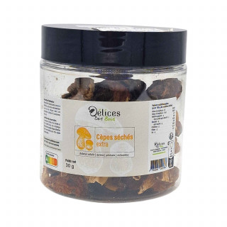Lot 3x Cèpes extra séchés - Pot 30g