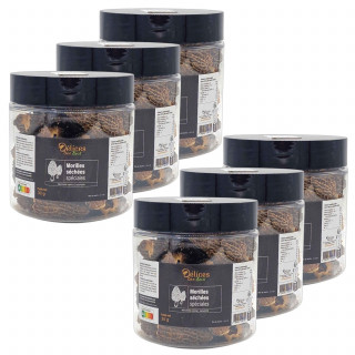 Lot 6x Morilles spéciales séchées - Pot 30g