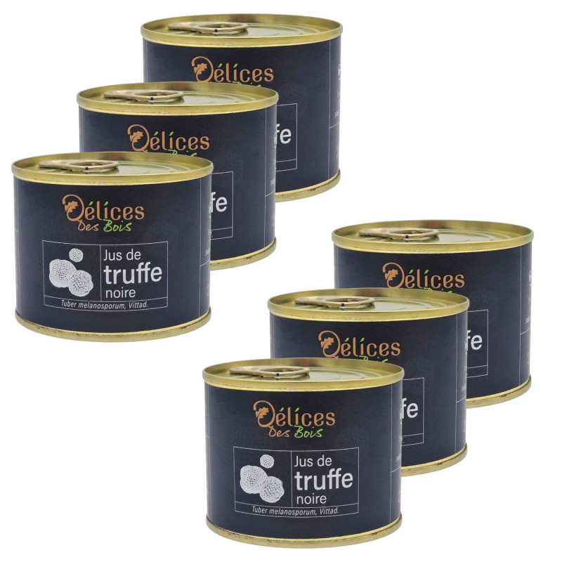 Lot 6x Jus de truffe noire - Boîte 200ml