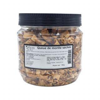 Lot 12x Queues de morilles séchées - Pot 100g