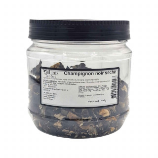 Lot 12x Champignons noirs séchés - Pot 100g