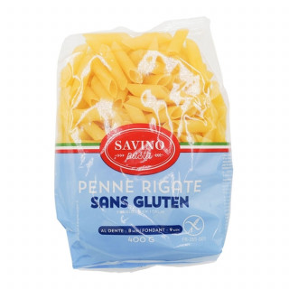 Lot 3x Pâtes Penne rigate - Sans gluten - Paquet 400g