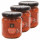 Lot 3x Bruschetta poivrons piquillo et jalapeño - Bocal 190g