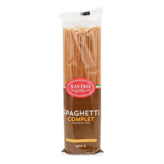 Lot 3x Pâtes Spaghetti au blé complet - Paquet 500g