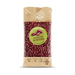 Lot 4x Haricot rouge - Paquet 1kg