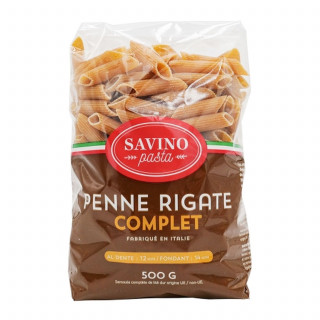Lot 5x Pâtes Penne rigate n°31 au blé complet - Paquet 500g