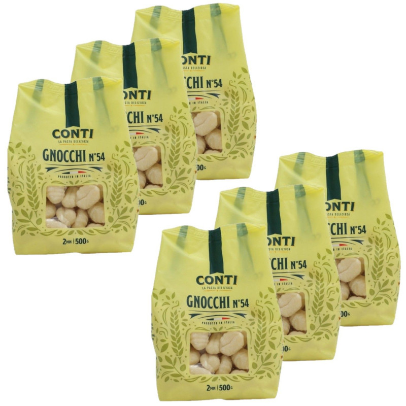 Lot 6x Gnocchi n°54 - Paquet 500g