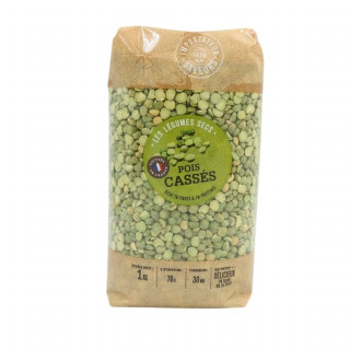 Lot 8x Pois cassés - Paquet 1kg