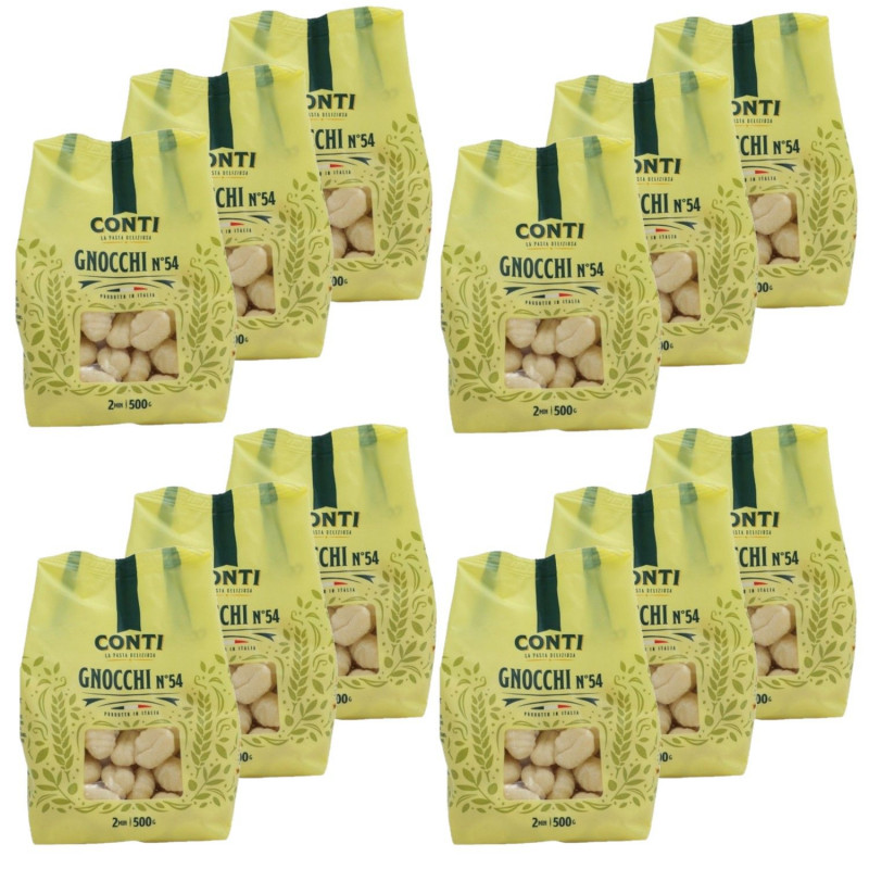 Lot 12x Gnocchi n°54 - Paquet 500g