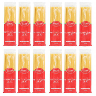 Lot 12x Pâtes Fettuccine n°9 - Paquet 500g