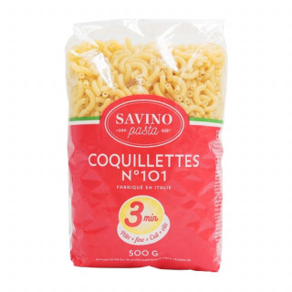 Pâtes Coquillettes n°101 cuisson express - Paquet 500g