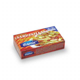 Lot 3x Sardines en salsa de tomate - Conserve 90g