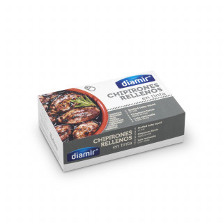 Lot 6x Chipirons farcis à l'encre - Conserve 110g